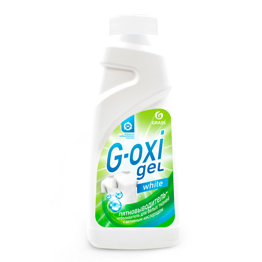 G-Oxi  Ağ paltarlar üçün ləkə təmizləyicisi və ağardıcısı (500 ml gel)